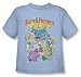 Search : Justice League - Super Friends #1 Cover Juvee T-Shirt In Light Blue