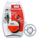 AUTHENTIC MYBAT BRAND CHARGING USB DATA CABLE + CD DRIVER for SAMSUNG SGH-D807 / SYNC SGH-A707