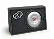 KICKER 07TCVT124 12" FLAT CVT WOOFER IN TRUCK BOX