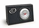 KICKER 07TCVT124 12" FLAT CVT WOOFER IN TRUCK BOX