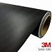 3M 1080 M12 MATTE BLACK 3in x 5in (SAMPLE SIZE) Car Wrap Vinyl Film