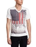 41zIaxeHX L. SL160  Calvin Klein Jeans Mens American Out Line Short Sleeve Tee