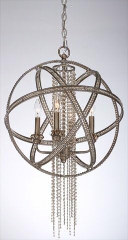 ZEEV P30011-4-SL-B Cascade Ceiling Pendant Lighting