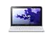 Sony Vaio SVE1112M1EW.G4 29,5 cm (11,6 Zoll) Notebook (AMD E2-1800, 1,7GHz, 4GB RAM, 500GB HDD, Radeon HD 7340, Win 8) schwarz/weiß