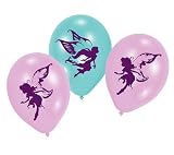 6 Ballons Fée Clochette Disney - Anniversaire Enfant - Goûter enfant