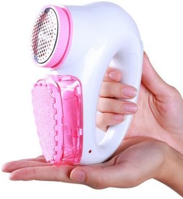 Fabric Shaver Electric Clothes Remover Removes Fabric Fluff Sweater Blankets Fuzz Shaver (Pink)