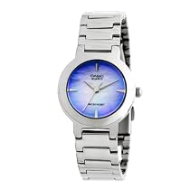 Tone Purple Dial Analog Quartz Watch