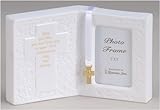 Pack of 4 First Holy Communion Book Style Picture Frames