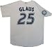 Troy Glaus Authentic Home 25th Toronto Blue Jays Jersey
