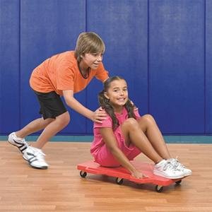 Spectrum 2-Person Scooter (Set of 2)-Red and Blue