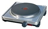 Rommelsbacher AK 2099/E Einzelkochtafel 2000 Watt, Edelstahl