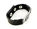 1000K' ways Designs Tree of Life Bracelet, Black Leather, Adjustable