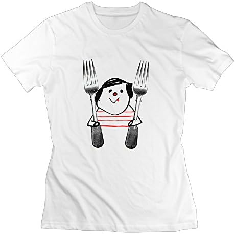 Eat Women's Crewneck High Quality Short Sleeve Tee Shirt