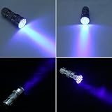 HDE® 21 LED Bright UV Flashlight 395nm Ultraviolet