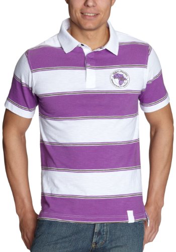 camel active polo- button Herren Polo-Shirts, Gr. 50 (M), Violett (lila 84) Preisvergleich