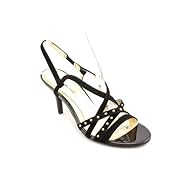 bandolino peep toe slingback