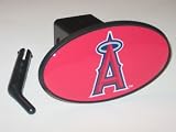 LOS ANGELES ANAHEIM ANGELS Team Logo 6 x 3 Trailer Hitch Cover