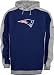 New England Patriots Navy/Silver Dream Hooded Sweatshirt