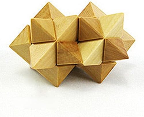 Classical Intellectual Toys Twin Stars Kong Ming Lock Primary Color
