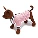 フットボール ジャージ [ ピンク ] 犬服のTシャツ 【XS】