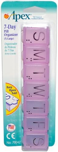 Apex 7-Day Pill Organizer, X-Large