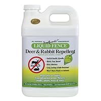 Liquid Fence 123 Deer and Rabbit Repellent, 2-1/2-Gallon Concentrate