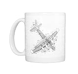 Boeing B-17G Flying Fortress Cutaway Drawing Photo Mugs