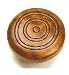 Laurey Cabinet Hardware 1-3/8-Inch Round Wood Knob, Cherry Target #30821