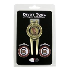 Click here to buy South Carolina Gamecocks Divot Tool and Marker Set from Team Golf.