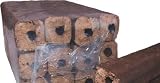 Probierset 3 x 10kg (insgesamt also 30kg) Eichenbriketts Pini&Kay # viereckig/rund mit Loch # 30kg Holzbriketts # Holz-Briketts aus Eichenholz # Kaminholz, Ofenholz, Herd, Grillholz, Lagerfeuerholz # Eiche Briketts