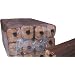 Probierset 3 x 10kg (insgesamt also 30kg) Eichenbriketts Pini&Kay # viereckig/rund mit Loch # 30kg Holzbriketts # Holz-Briketts aus Eichenholz # Kaminholz, Ofenholz, Herd, Grillholz, Lagerfeuerholz # Eiche Briketts