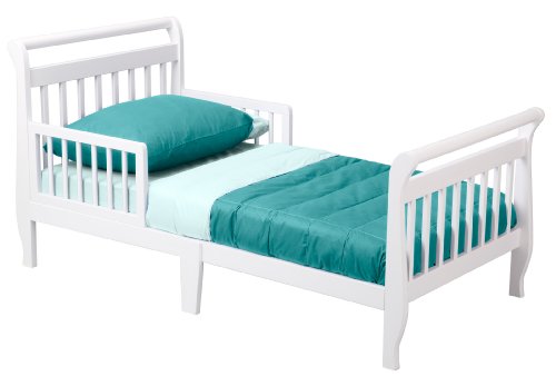 Delta Enterprise Sleigh Toddler Bed, White