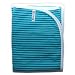 Geggamoja Organic Striped Blue Blanket