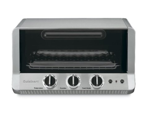 Cuisinart TOB-50BC Classic 6-Slice Toaster Oven Broiler, Brushed Stainless Steel