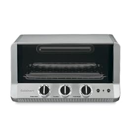 Cuisinart TOB-50BC Classic 6-Slice Toaster Oven Broiler, Brushed Stainless Steel