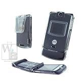 Kroo Motorola Razr V3 Cell Phone Face Plate / Case - Clear