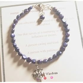 Pearls of Wisdom Nurse Bracelet - LPN