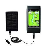 Solar Powered Rechargeable External Battery Pocket Charger for the Golf Buddy World - uses Gomadic TipExchange Technology