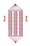 Laura Ashley 3A097035 Single Seat Hammock, Carnaby Stripe