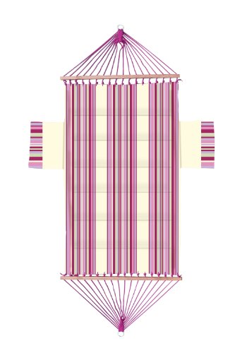 Laura Ashley 3A097035 Single Seat Hammock, Carnaby Stripe