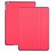 KHOMO iPad Air 2 Case - Dual Series - Ultra Slim Cover with Auto Sleep Wake Feature for Apple iPad Air 2nd Generation Tablet, Twill Pink (ip-air-2-dark-pink-2)