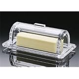 Acrylic Faceted Butter Dish by HomeAndWine.com