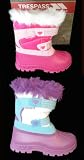 Girls Trespass Frost Waterproof Snow Ski Boots Purple or Pink Sizes UK 10-2