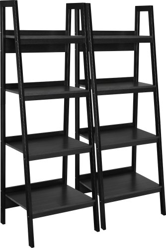 4 Shelf Ladder Bookcase Bundle On Sale