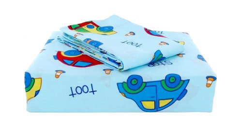 Laura Ashley Cars Sheet Set, Full Laura Ashley Cars Sheet Set, Full