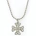 Celtic Trinity Large Carolingian Cross Necklace