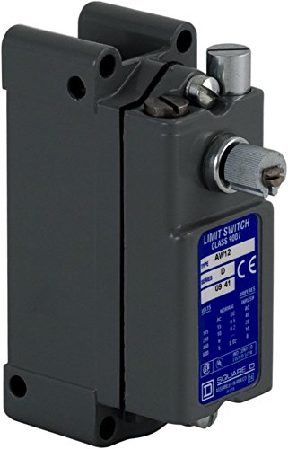 Square D by Schneider Electric 9007AW12 Limit Switch, Surface Mounting Standard Box, Lever Operated, 1 NO + 1 NC, 600 VAC, 15 Amp