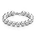 Sterling Silver Bead Bracelet
