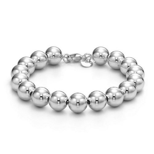 Sterling Silver Bead Bracelet