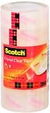 Produkt-Bild: Scotch kristall-klares Klebeband - 6 Rollen, Abmessung: 19 mm x 25 m